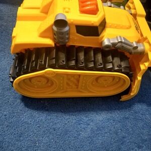 Yellow Bulldozer Toy
